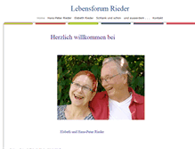 Tablet Screenshot of hprieder.com